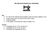 Sac Caro et sa Trousse Line - Tutoriel et Patron PDF à Télécharger