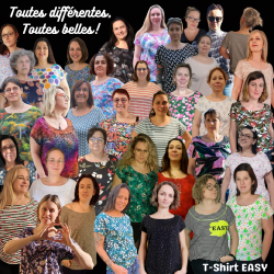 T-shirt EASY Femme - Patron et Tutoriel PDF à télécharger