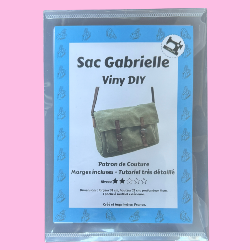 Patron Pochette Sac Besace Gabrielle
