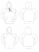 Kangourou Sweat-shirt à Capuche Femme - Patron et Tutoriel PDF à télécharger